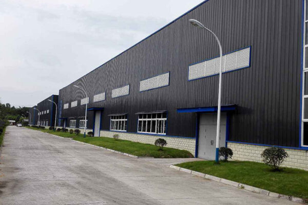 GOLIFT factory entrance and signboard